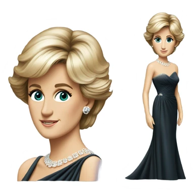 Princess Diana sticker