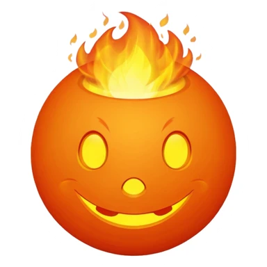fire ball sticker