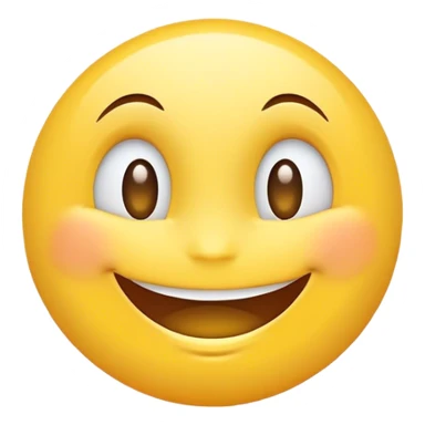I want to create a emoji describe the Happy mood. The form I want is look like the "Joy" in Inside out movie sticker