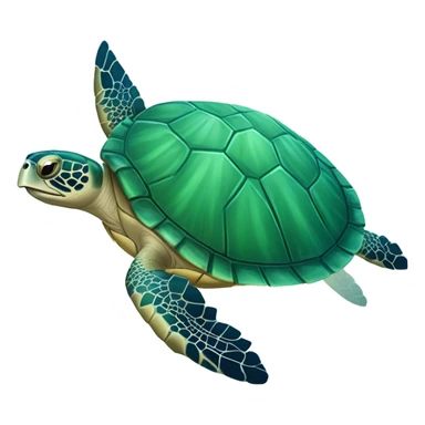 Tortuga marina sticker