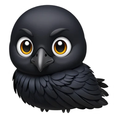 raven chibi emoji sticker
