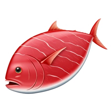 Please make me a piece of tuna sashimi sticker