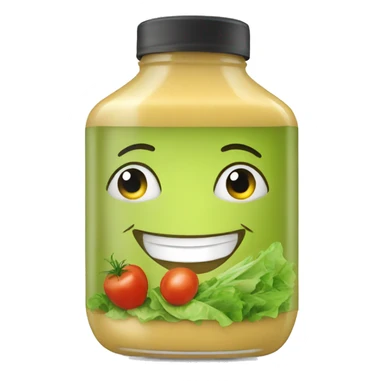 salad dressing  sticker