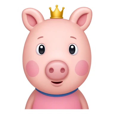George from peppa pig sticker