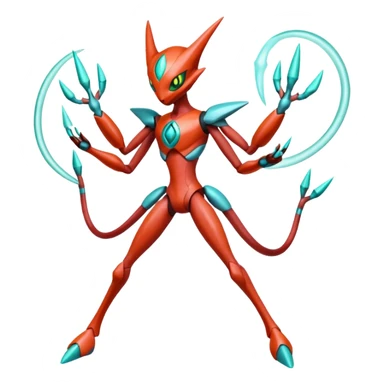 Inteleon-Scizor-Deoxys-Bisharp-Pokémon-Fusion, full body sticker