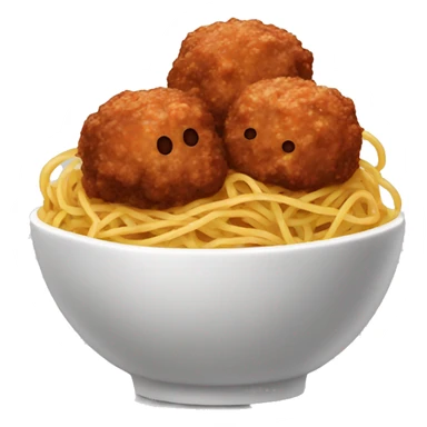 spaghetti and meatballs sticker