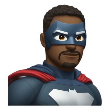 portrait superhero Review with mask sticker