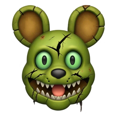 Spring trap fnaf 3 more like the actual one sticker