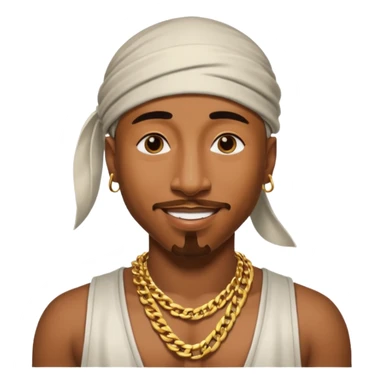 Tupac sticker