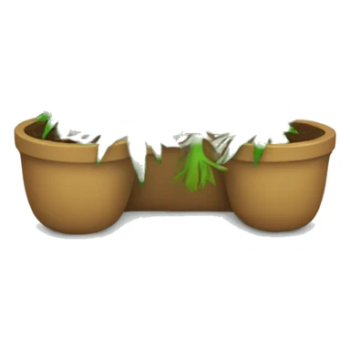 Una planta de marihuana  sticker