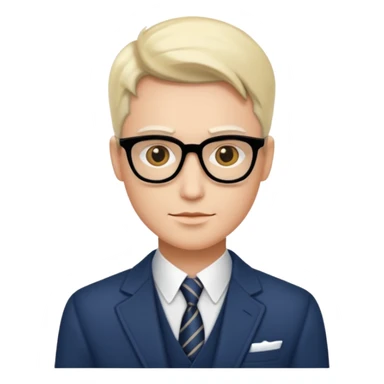 sartorial icon sticker