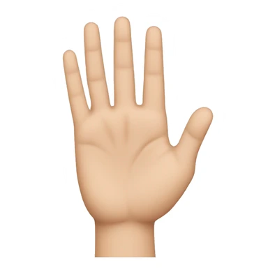 white skin  MAN with BROWN hair showing four fingers up on her one hand sticker
