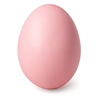 pink egg sticker