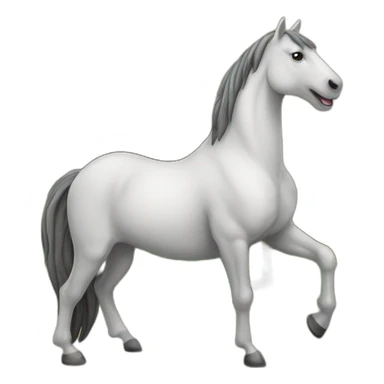 cheval sur loutre sticker