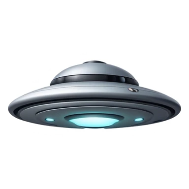 Ufo minimal design and simple lines, not so many small details sticker