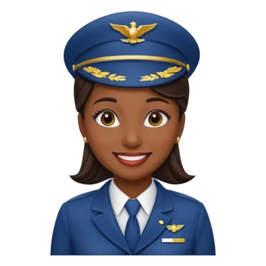 flight attendant sticker