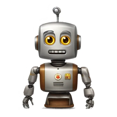 Octoberfest robot sticker