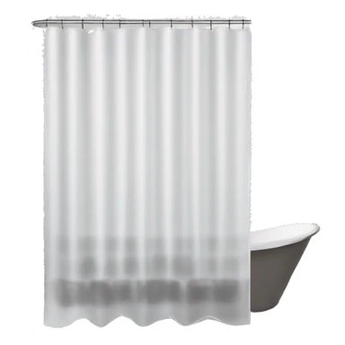 transparent shower curtain liner sticker