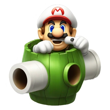Warp pipe from Mario  sticker