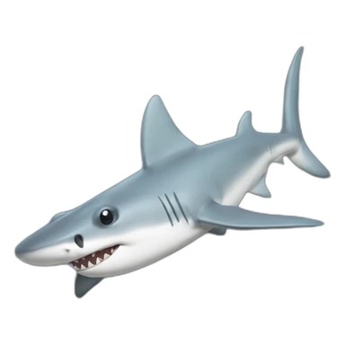 cute hammerheadshark sticker