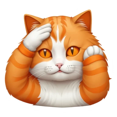 Cat do Facepalm sticker