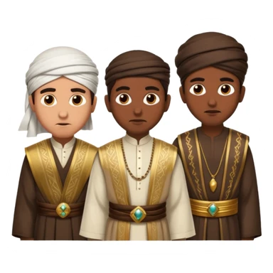 joseph's 10 jealous brothers in the bible sticker