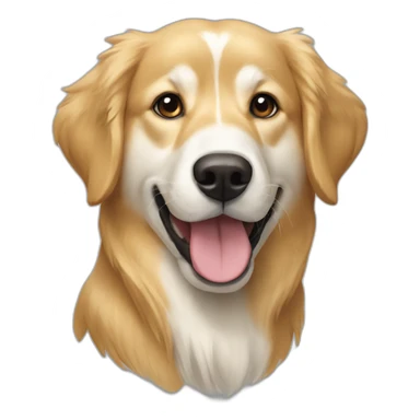 golden-retriever-and-siberian-husky sticker