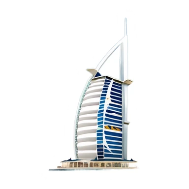 Burj Al Arab sticker