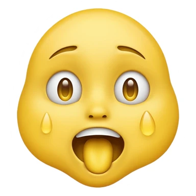 😂😮 mische die zwei emojis (von apple) so das bis auf dem mund alles so ist wie beim ersten und der mund ist wie der zweite, es sollen genau die selben gelben emojis sein keine menschen sticker