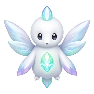  Celestial Iridescent white pale fakemon sticker