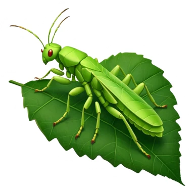 Leaf Insect sticker