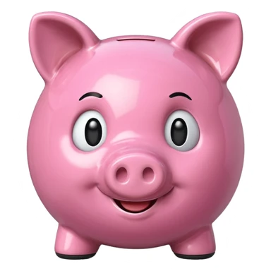 Piggy money sticker