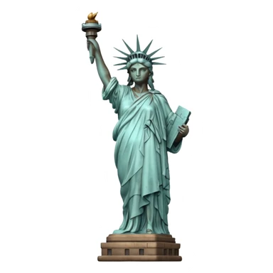 Statue of Liberty full sticker
