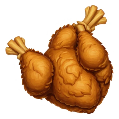 fried chicken sticker