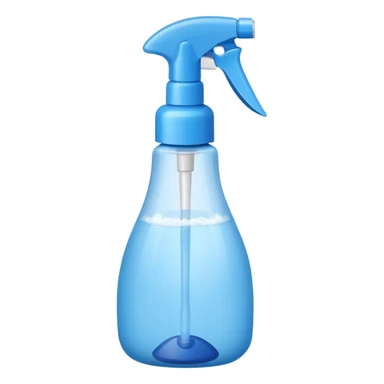 blue sea salt spray bottle emoji sticker