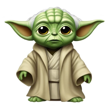 bebe yoda enfadado sticker