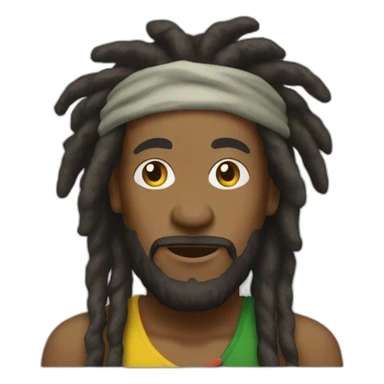 rastaman vibration sticker