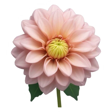 Light dahlia sticker