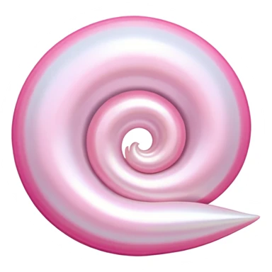 summer-themed emoji of a summer shell sticker