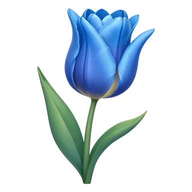 tulipan celeste sticker