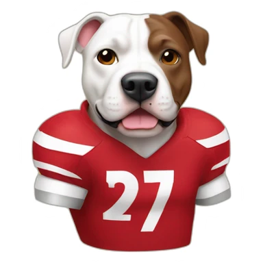 Arsenal football pitbull sticker