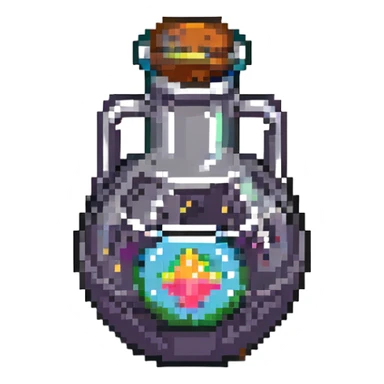 Magic potion bottle sticker