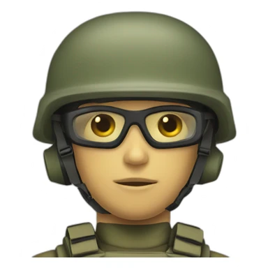 equipment soldier sticker