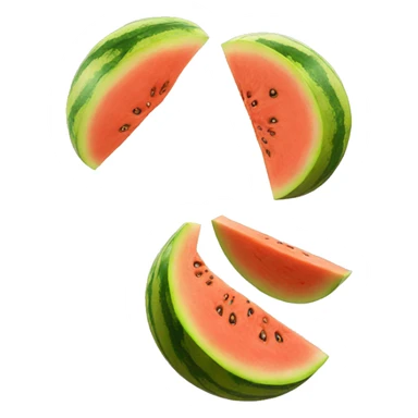 Two melons bouncing sticker