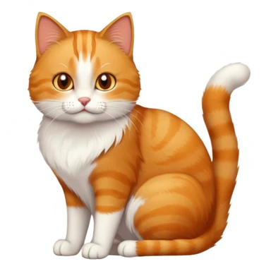 Cat bowing and saying “thank you” sticker