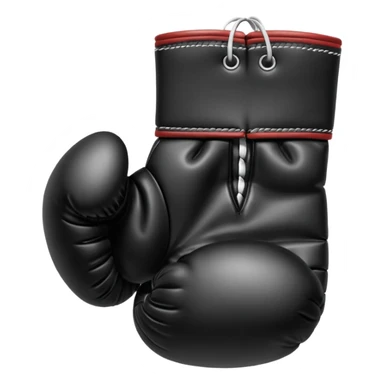 Black boxing glove different  sticker