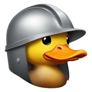 safety helmet duck sticker
