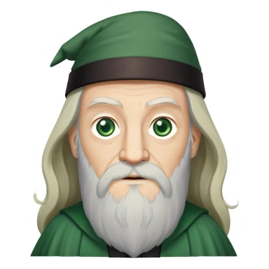 Albus Dumbledore green sticker