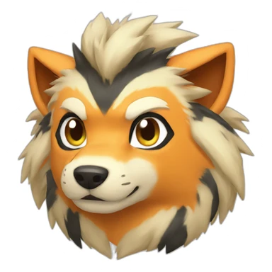 arcanine sticker