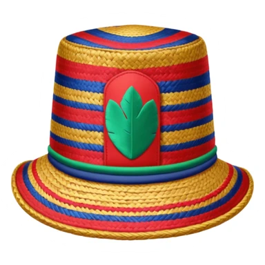 a nigerian hat sticker
